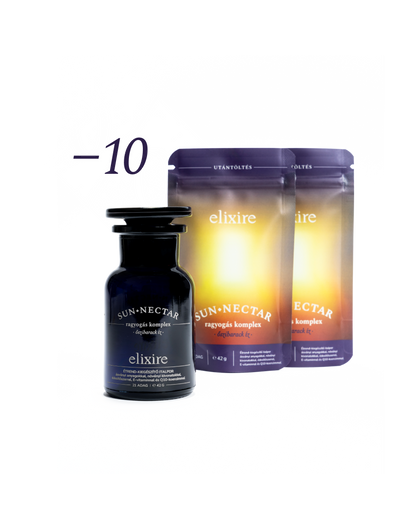 SUN◆NECTAR: ragyogás komplex (karotinoidok, antioxidánsok, Q10) bundle